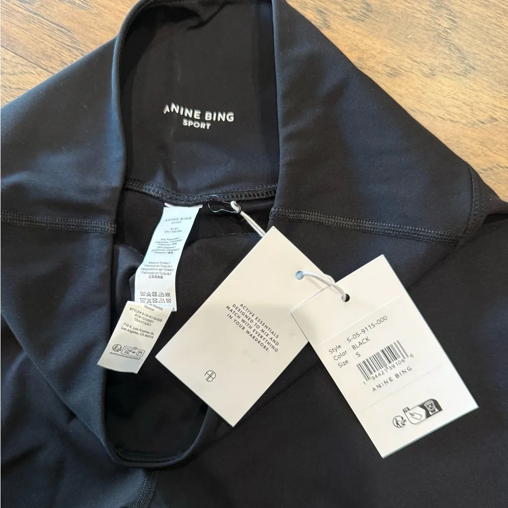 NWT Anine Bing Blake Bike Shorts - Picture 5 of 7